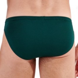 Brief of the brand HOM - Micro Brief Comfort Tencel Soft - green - Ref : 402463 00DG