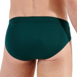 Slip del marchio HOM - Micro Slip Comfort HO1 Tencel Soft - verde - Ref : 402464 00DG