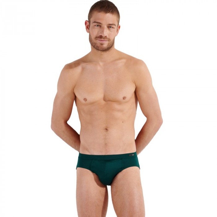 Slip del marchio HOM - Micro Slip Comfort HO1 Tencel Soft - verde - Ref : 402464 00DG