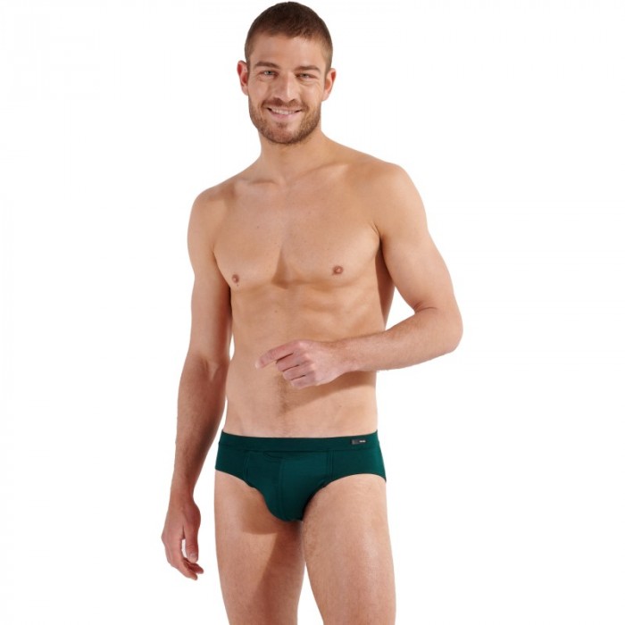 Slip de la marca HOM - Mini Slip Comfort HO1 Tencel Soft - verde - Ref : 402464 00DG