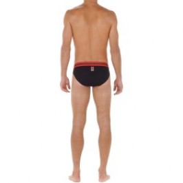 Slip, Tanga de la marque HOM - Micro Slip HOM Homrun - noir - Ref : 402655 0004