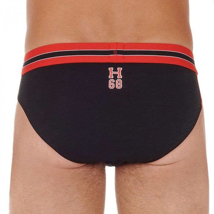 Slip, Tanga de la marque HOM - Micro Slip HOM Homrun - noir - Ref : 402655 0004