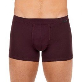 Boxer shorts, Shorty of the brand HOM - Boxer comfort Tencel Soft - burgundy - Ref : 402678 00ZQ