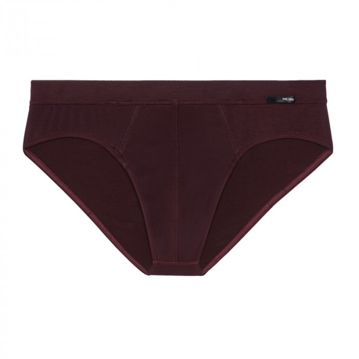 Slip der Marke HOM - Tencel Soft Mini Slip Comfort - bordeaux - Ref : 402677 00ZQ