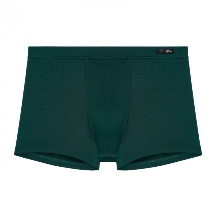 Pantaloncini boxer, Shorty del marchio HOM - Boxer comfort Tencel Soft - verde - Ref : 402678 00DG