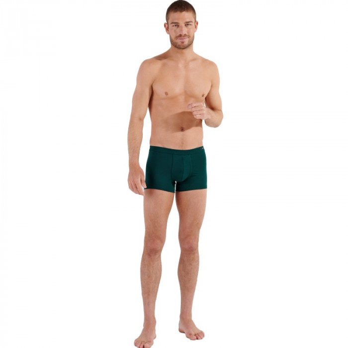 Shorts Boxer, Shorty de la marca HOM - Bóxer confort Tencel Soft - verde - Ref : 402678 00DG