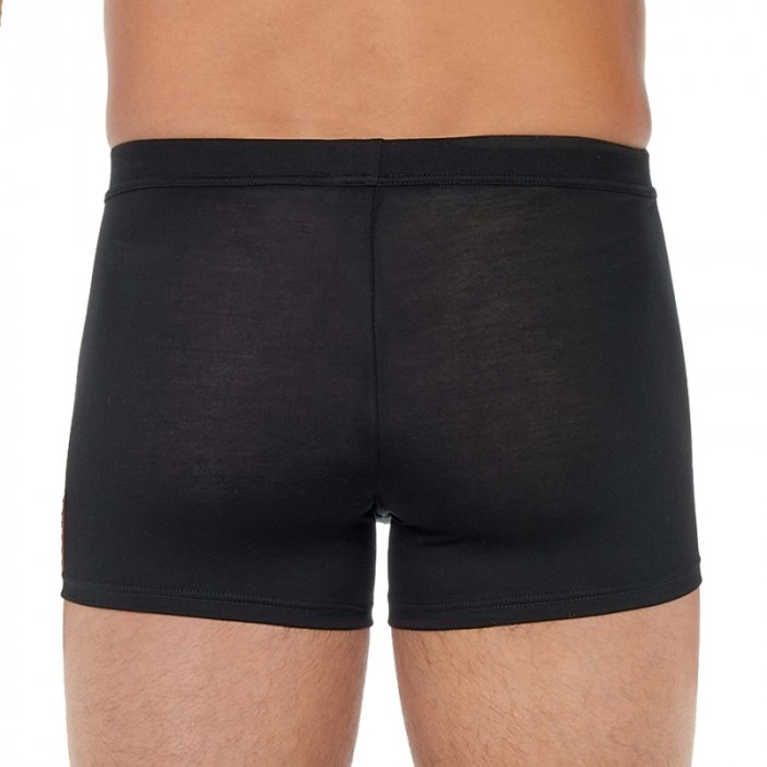 Shorts Boxer, Shorty de la marca HOM - Bóxer confort Tencel Soft - negro - Ref : 402678 0004