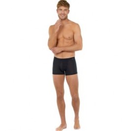 Boxershorts, Shorty der Marke HOM - Boxerkomfort Tencel Soft - schwarz - Ref : 402678 0004