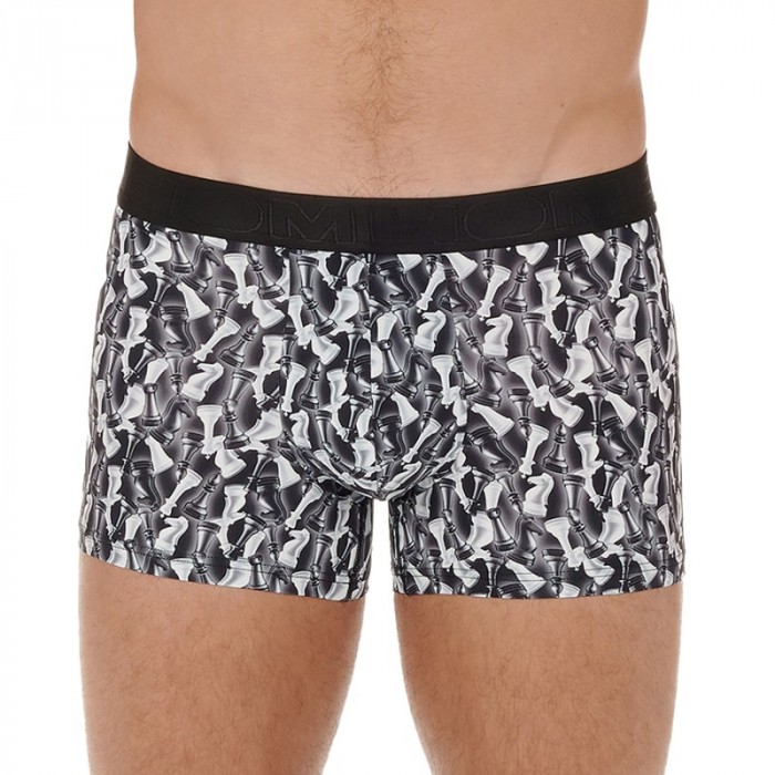 Boxer, shorty de la marque HOM - Boxer HOM Chess - Ref : 402671 P004