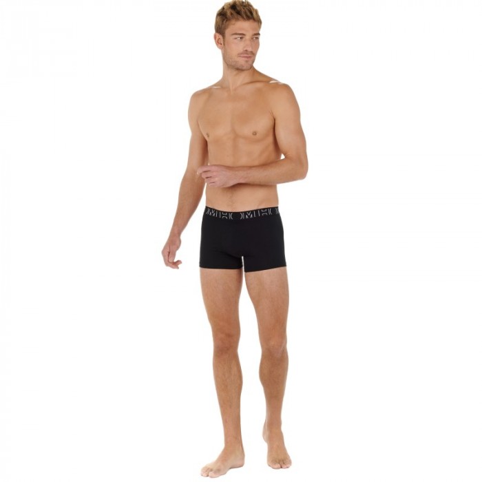 Boxershorts, Shorty der Marke HOM - Packung mit 2 Boxershorts HOM Vassily - Ref : 402662 D042