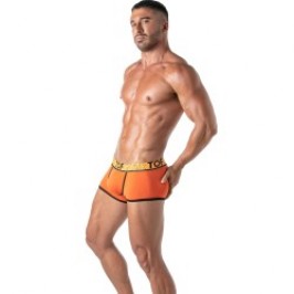 Boxershorts, Shorty der Marke TOF PARIS - Boxer Champion Tof Paris - Orange - Ref : TOF297O