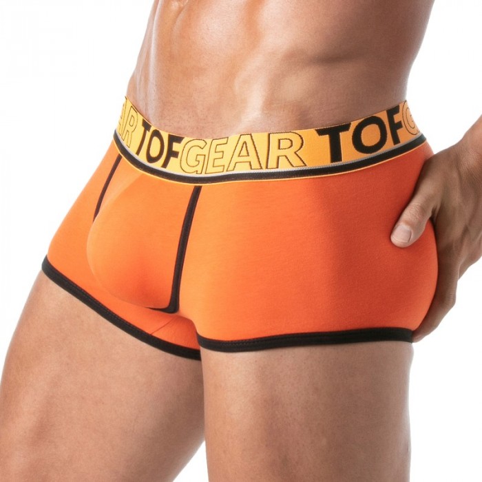 Boxer shorts, Shorty of the brand TOF PARIS - Boxer Champion Tof Paris - Orange - Ref : TOF297O