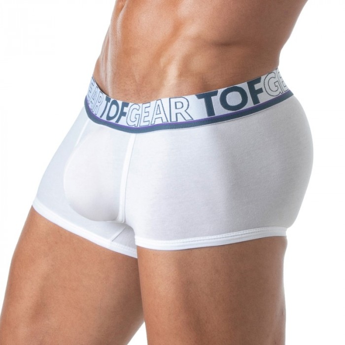 Pantaloncini boxer, Shorty del marchio TOF PARIS - Boxer Champion Tof Paris - Bianco - Ref : TOF297B