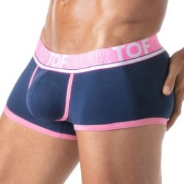 Shorts Boxer, Shorty de la marca TOF PARIS - Bóxer Champion Tof Paris - Azul Marino - Ref : TOF297BM