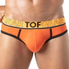 Slip de la marca TOF PARIS - Slip Champion Tof Paris - Naranja - Ref : TOF298O