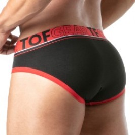 Slip de la marca TOF PARIS - Slip Champion Tof Paris - Negro - Ref : TOF298N