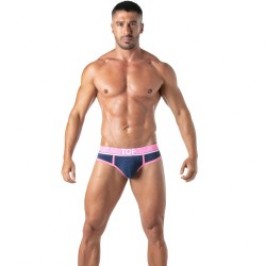 Slip, Tanga de la marque TOF PARIS - Slip Champion Tof Paris - Bleu marine - Ref : TOF298BM