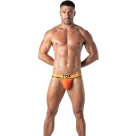 Slip de la marca TOF PARIS - Tanga Champion Tof Paris - Naranja - Ref : TOF299O