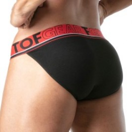 Slip del marchio TOF PARIS - Tanga Champion Tof Paris - Nero - Ref : TOF299N