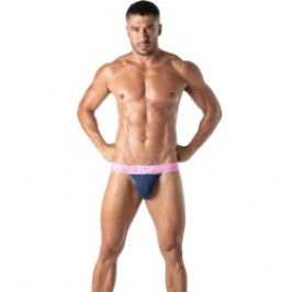 Slip de la marca TOF PARIS - Tanga Champion Tof Paris - Azul Marino - Ref : TOF299BM