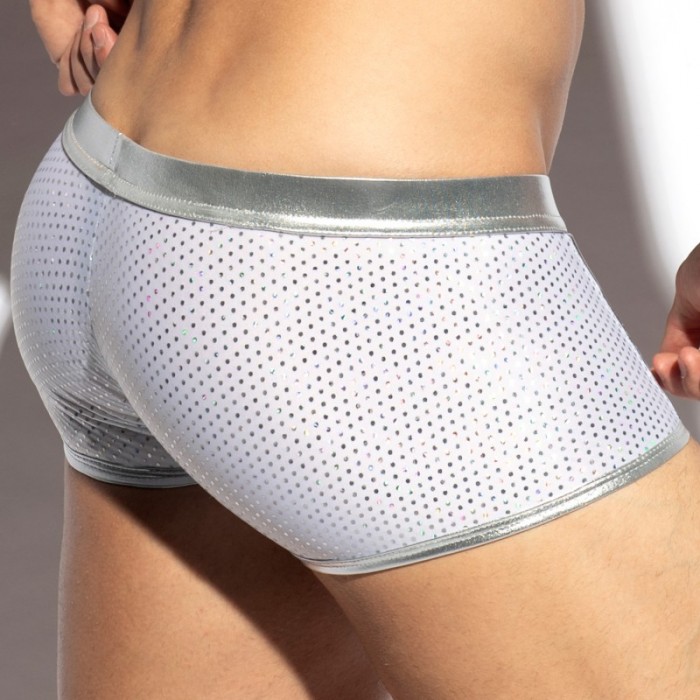 Boxer shorts, Shorty of the brand ES COLLECTION - Party Trunk - White - Ref : UN587 C01