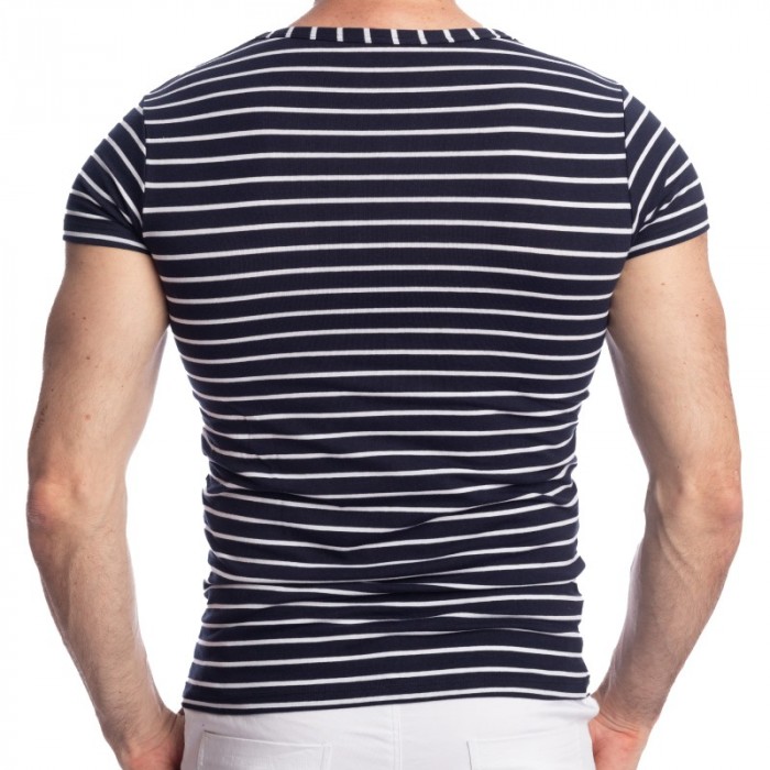 Short Sleeves of the brand L HOMME INVISIBLE - Querelle de Brest - T-shirt - Ref : MY92 QDB RAY49