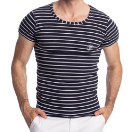 Kurze Ärmel der Marke L HOMME INVISIBLE - Querelle de Brest - T-shirt - Ref : MY92 QDB RAY49
