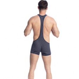 Body der Marke L HOMME INVISIBLE - Querelle de Brest - Singlet Bodysuit - Ref : HW145 QDB RAY49