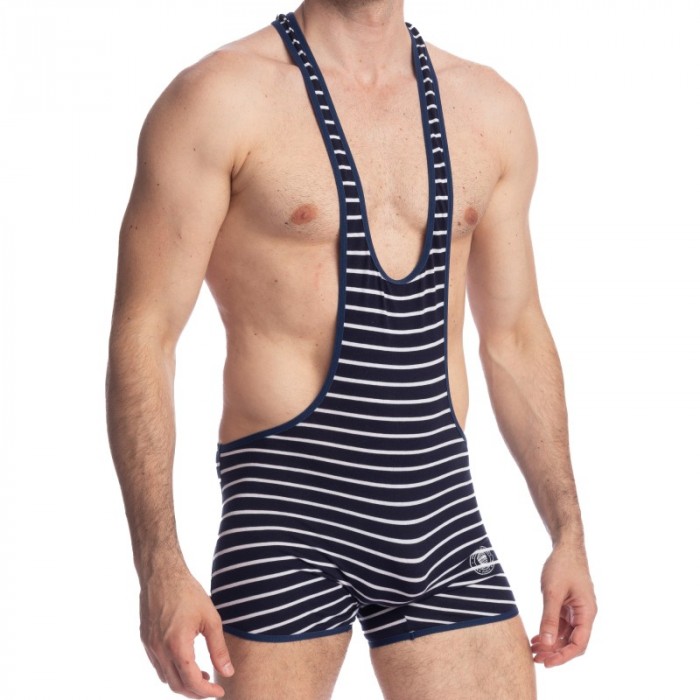 Body der Marke L HOMME INVISIBLE - Querelle de Brest - Singlet Bodysuit - Ref : HW145 QDB RAY49