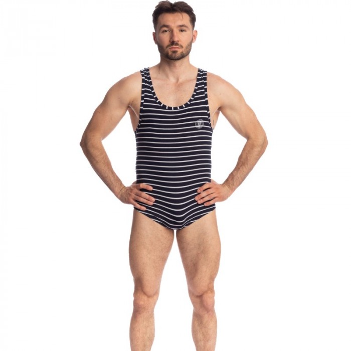 Body der Marke L HOMME INVISIBLE - Querelle de Brest - Racerback Bodysuit - Ref : HW168 QDB RAY49