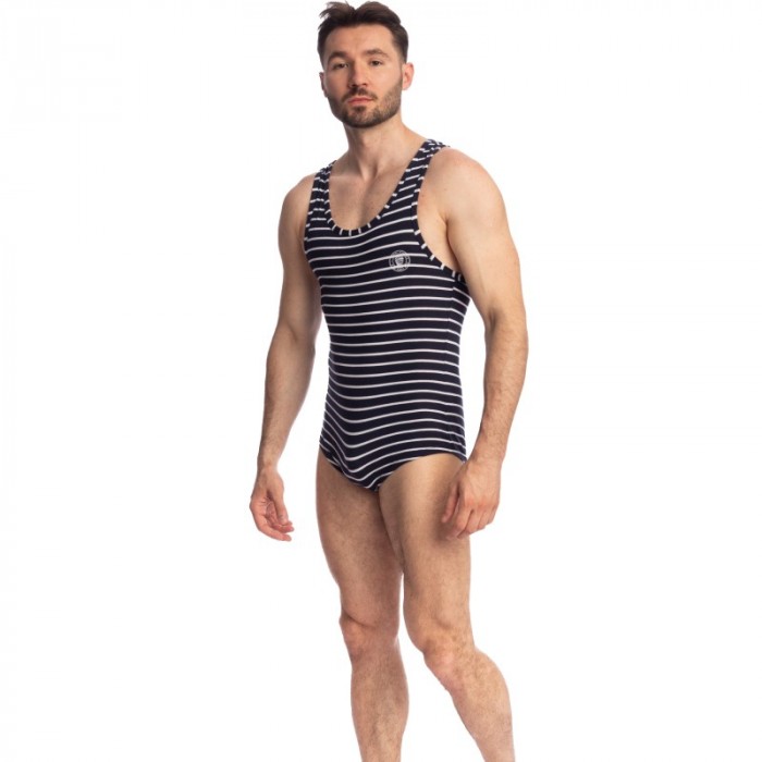 Body de la marca L HOMME INVISIBLE - Querelle de Brest - Racerback Traje - Ref : HW168 QDB RAY49