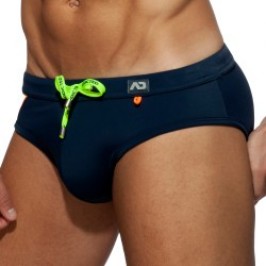 Bath Brief of the brand ADDICTED - Racing Side Swimsuit - navy - Ref : ADS231 C09