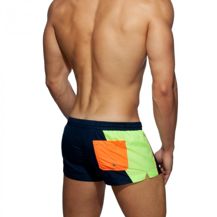 Bath Shorts of the brand ADDICTED - Racing Side swim shorts - navy - Ref : ADS232 C09