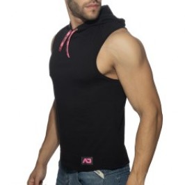 Débardeur de la marque ADDICTED - Hoody Band Cotton - noir - Ref : AD1001 C10