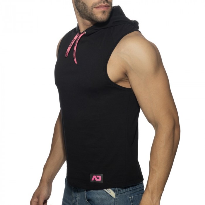 Tank top of the brand ADDICTED - Hoody Band Cotton - black - Ref : AD1001 C10