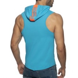 Tank top of the brand ADDICTED - Hoody Band Cotton - blue - Ref : AD1001 C08