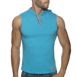 Tank top of the brand ADDICTED - Hoody Band Cotton - blue - Ref : AD1001 C08