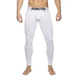 Shorts lunghi boxer del marchio ADDICTED - Briefing - bianco - Ref : AD970 C10 