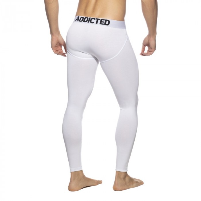 Shorts lunghi boxer del marchio ADDICTED - Briefing - bianco - Ref : AD970 C10 