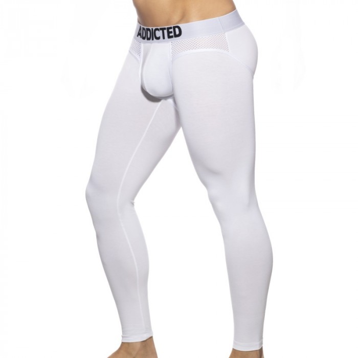 Shorts lunghi boxer del marchio ADDICTED - Briefing - bianco - Ref : AD970 C10 