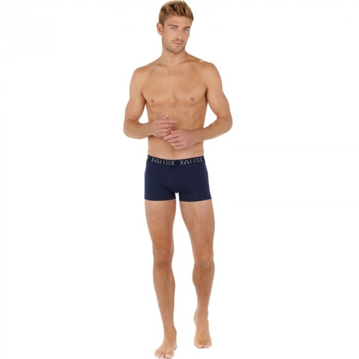 Pantaloncini boxer, Shorty del marchio HOM - Set di 3 boxer HOM Rocky 2 - Ref : 402663 T036