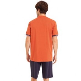Pijamas cortos de la marca EMINENCE - Pijama corto de cuello en T de jersey Eminence - Ref : LP83 3801