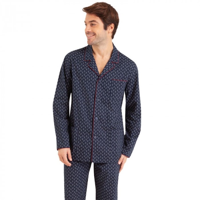 Pajamas of the brand EMINENCE - Poplin Open Pajamas Eminence - Ref : 7V26 2877