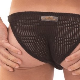 Slip, Tanga de la marque BARCODE BERLIN - Slip Baquil - noir - Ref : 92206 100