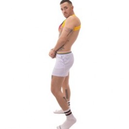 Breve del marchio BARCODE BERLIN - Short Barcode Pride - bianco - Ref : 91744 200