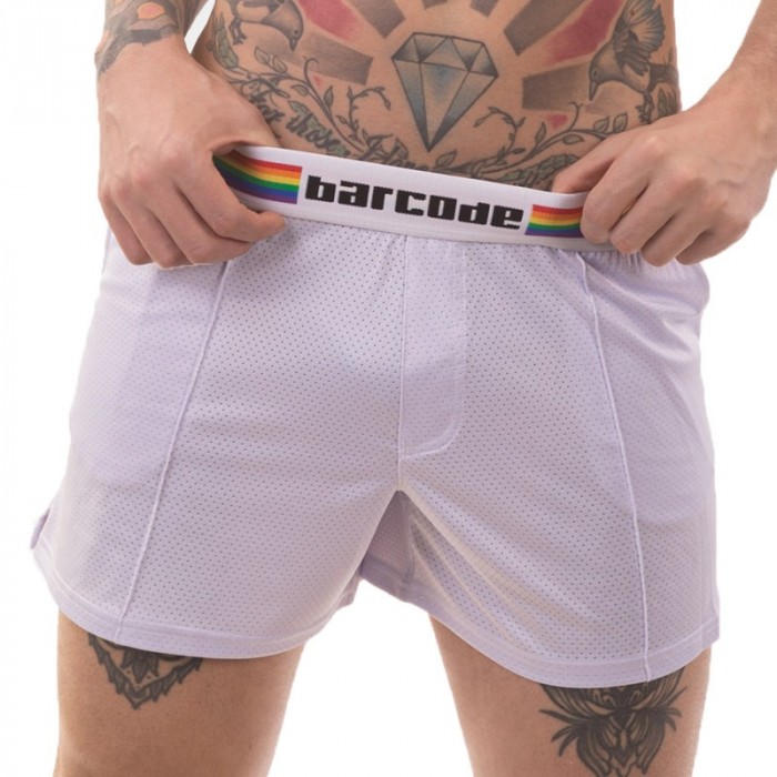 Corto de la marca BARCODE BERLIN - Short Barcode Pride - blanco - Ref : 91744 200