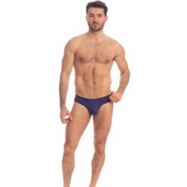 Slip del marchio L HOMME INVISIBLE - Indigo - Mini Slip - Ref : MY44 IND 049