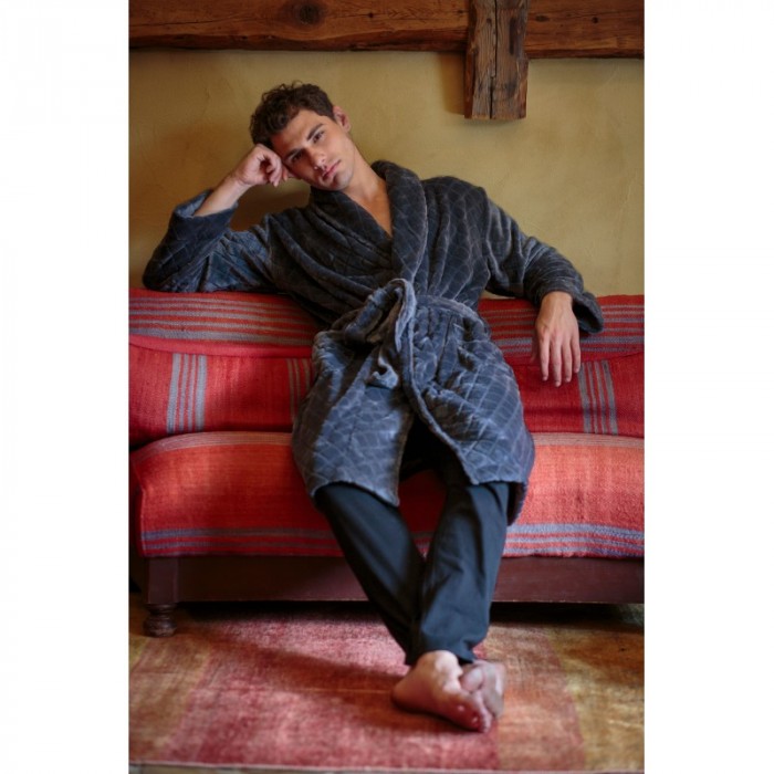 bathrobe, Robe of the brand HOM - Dressing gown HOM Monaco - Ref : 402625 00ZU