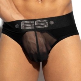 Slip Strass C-Trough - negro