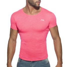 Thin flame t-shirt - neon pink